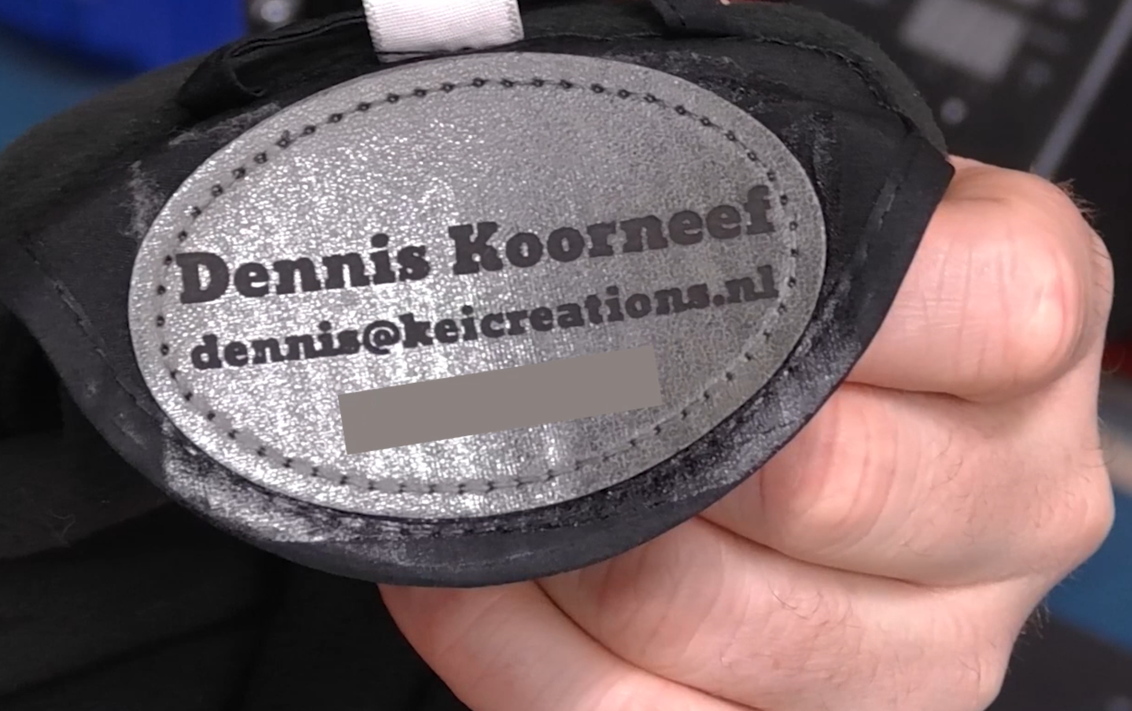 Kei's Product Demonstratie: Jas Label