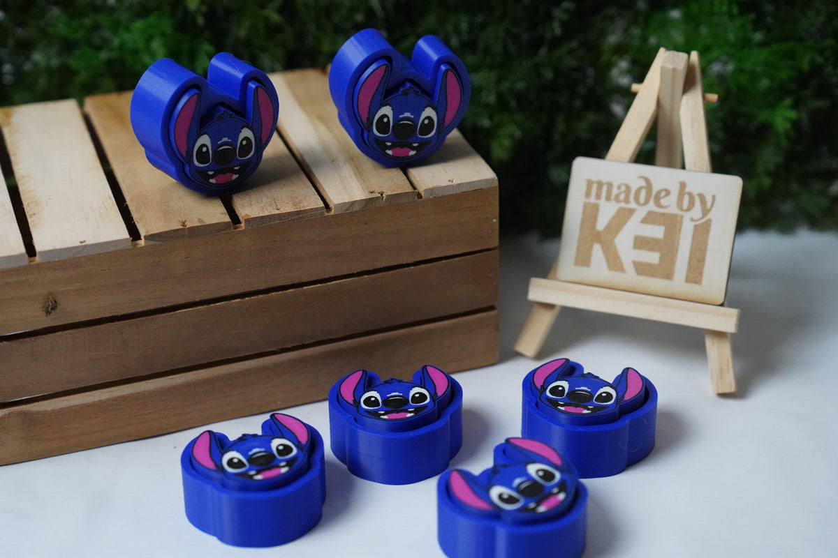 3D-Geprinte Stitch Clicker – Schattige Fidget Toy