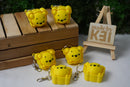 3D-Geprinte Winnie de Pooh Clicker Sleutelhanger – Schattige Fidget Toy