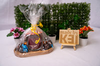 Moederdag gift set – geurkaars met gegraveerde onderzetter