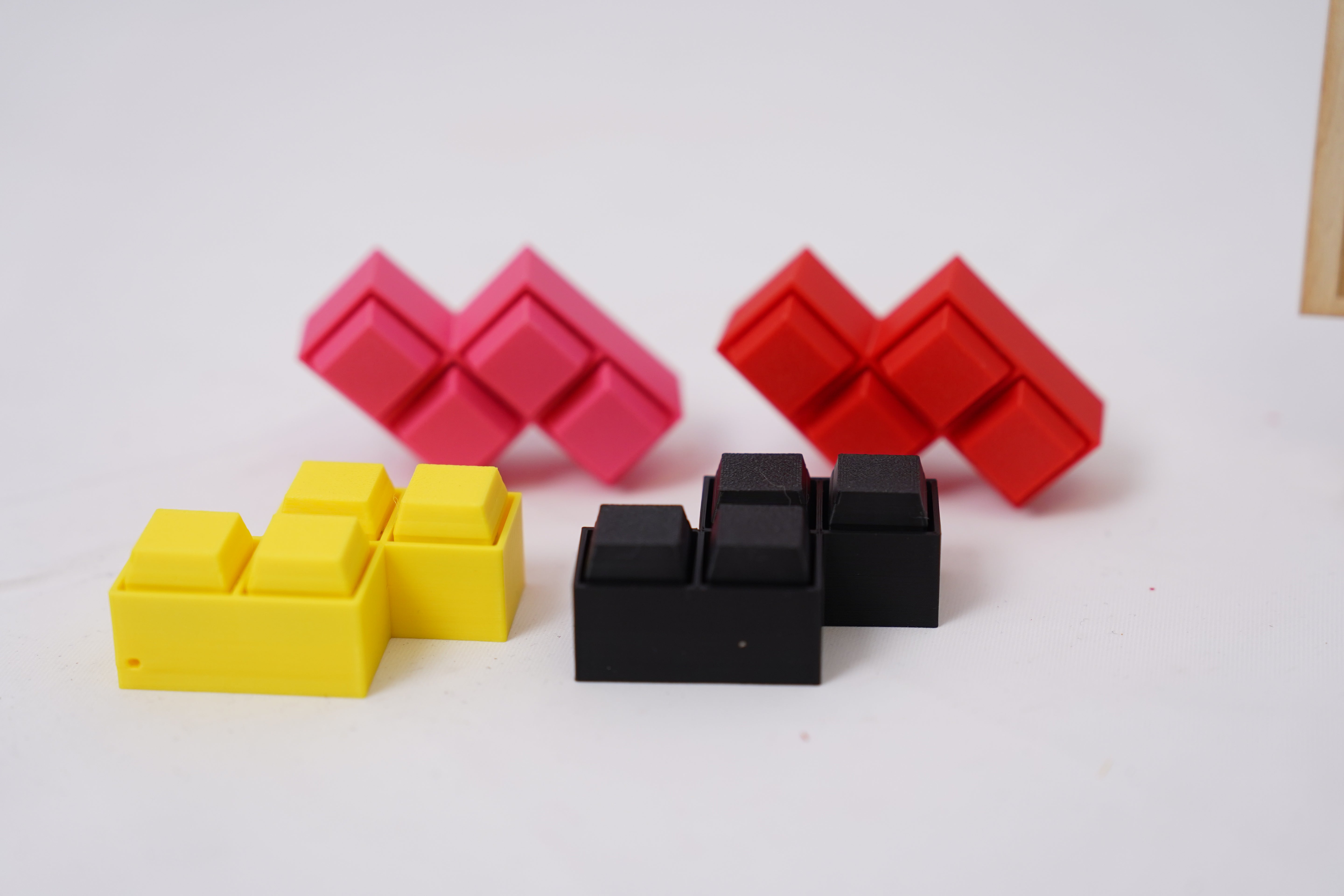 Toetsenbord Fidget - 3D geprinte klik gadget